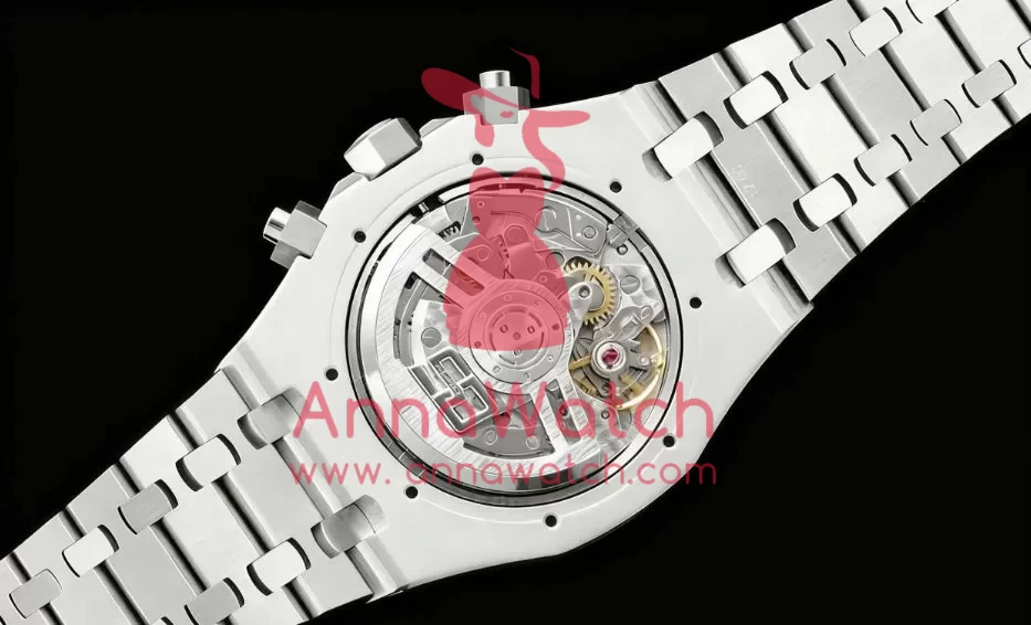 Royal Oak Chrono 26240ST 41mm SS/SS Black/Stk BF A7750 - Image 6