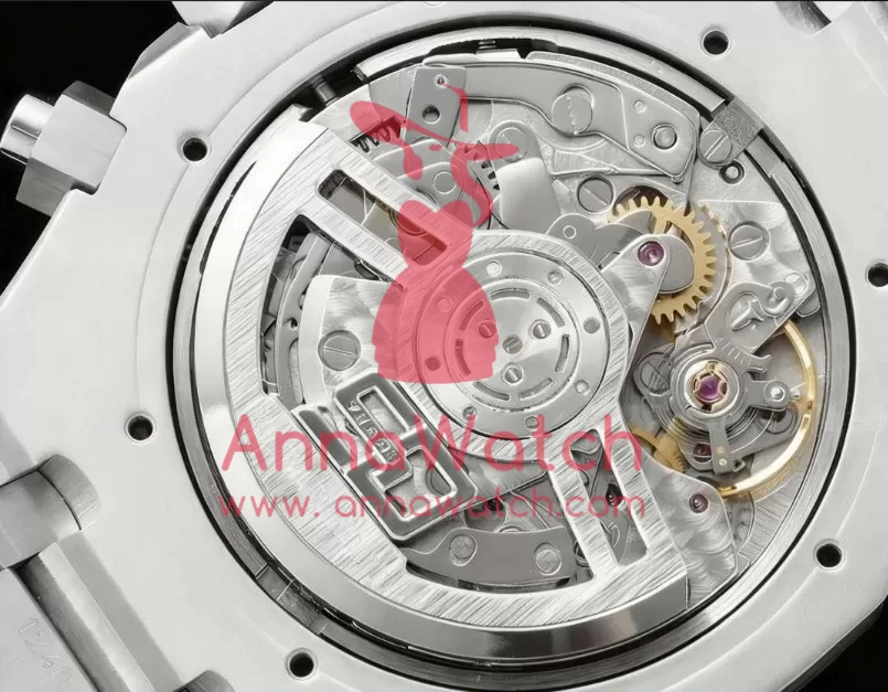 Royal Oak Chrono 26240ST 41mm SS/SS Black/Stk BF A7750 - Image 9