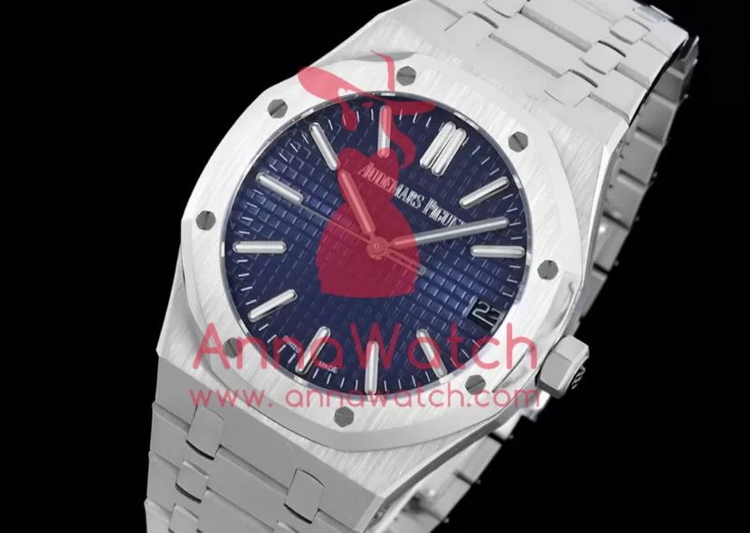 Royal Oak 15510 41mm SS/SS Blue/Stk BF A4302