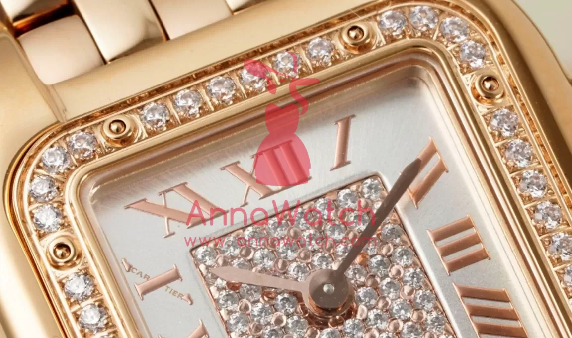 Panthere Secrete De Ladies 22mm Dia RG/RG Diamonds Dial AF Quartz - Image 5