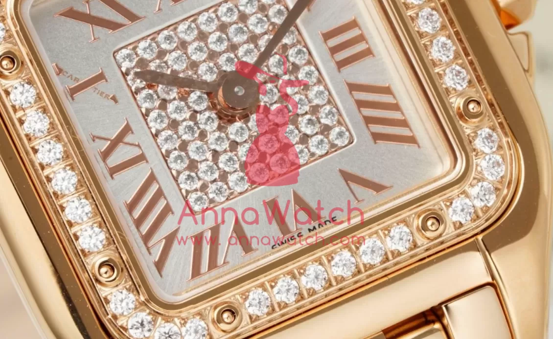 Panthere Secrete De Ladies 22mm Dia RG/RG Diamonds Dial AF Quartz - Image 6