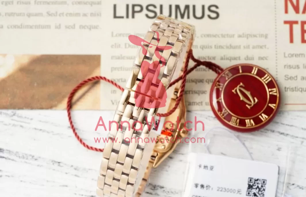 Panthere Secrete De Ladies 22mm Dia RG/RG Diamonds Dial AF Quartz - Image 9
