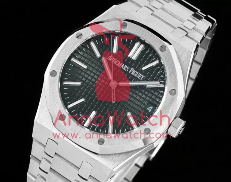 Royal Oak 15510 41mm SS/SS Green/Stk BF A4302