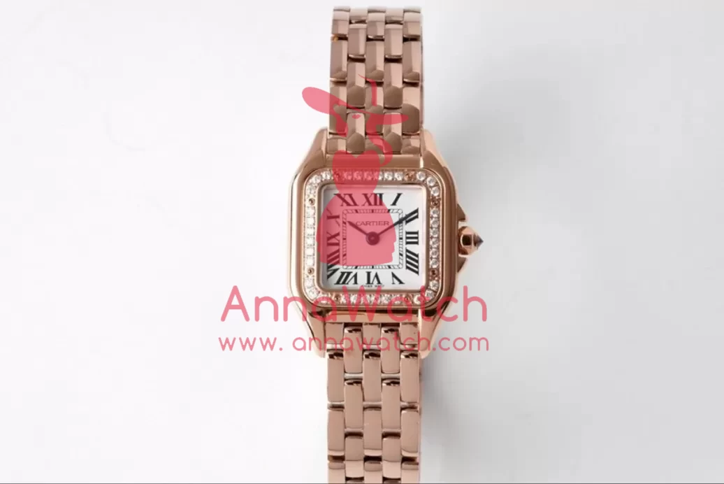 Panthere Secrete De Ladies 22mm Dia RG/RG White Dial BVF Quartz