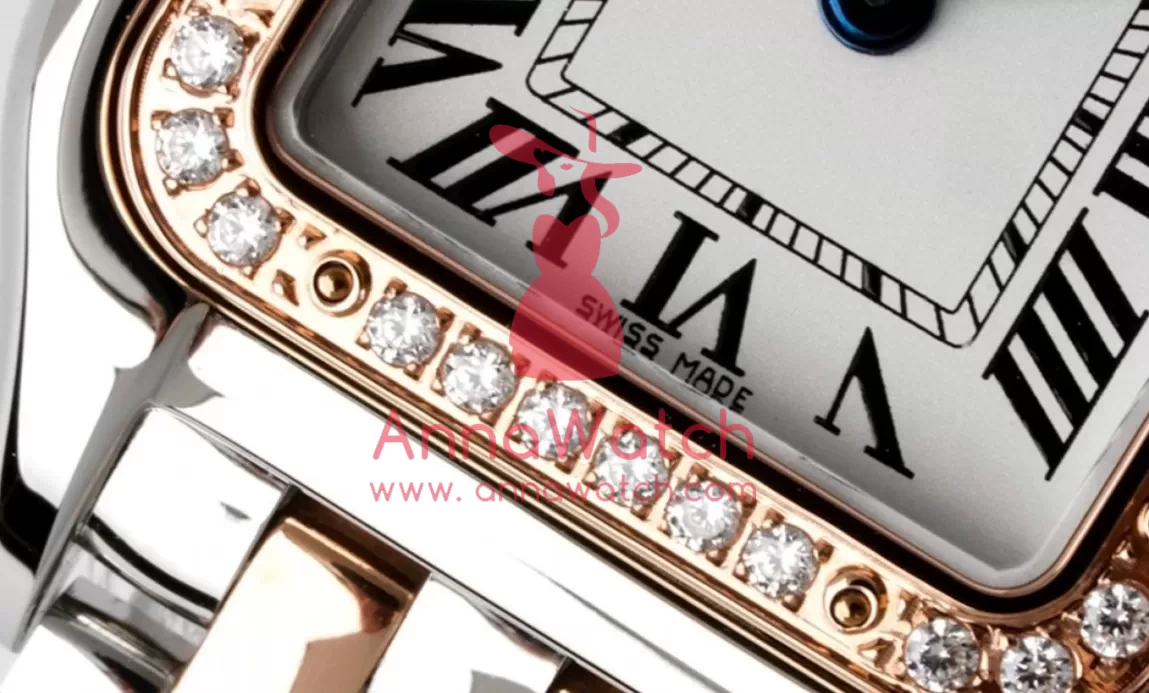 Panthere Secrete De Ladies 22mm Dia RG/SS White Dial BVF Quartz - Image 4