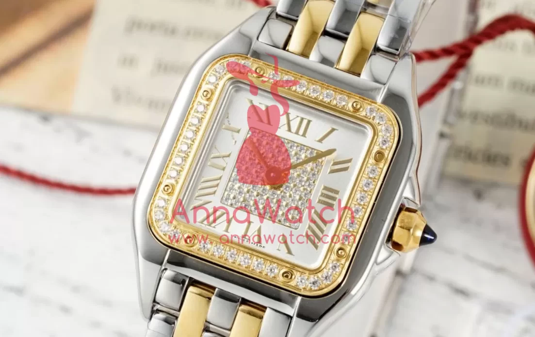 Panthere Secrete De Ladies 22mm Dia SS/YG Diamonds Dial AF Quartz - Image 2
