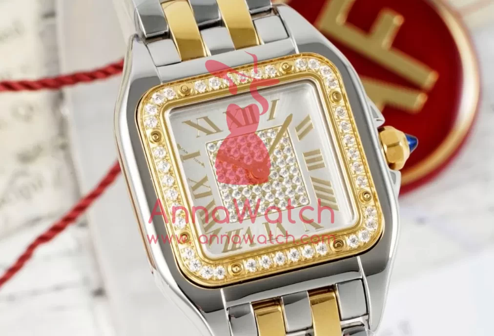 Panthere Secrete De Ladies 22mm Dia SS/YG Diamonds Dial AF Quartz - Image 3