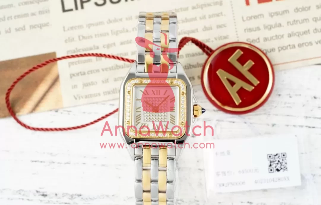 Panthere Secrete De Ladies 22mm Dia SS/YG Diamonds Dial AF Quartz - Image 4