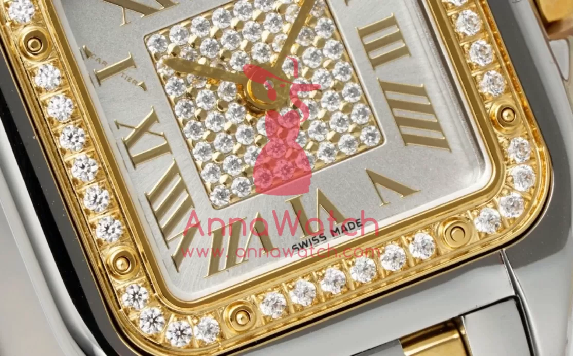 Panthere Secrete De Ladies 22mm Dia SS/YG Diamonds Dial AF Quartz - Image 6