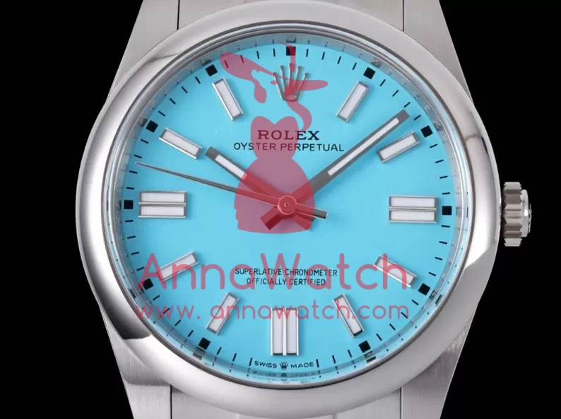 Oyster Perpetual 124300 41mm SS/SS Tiffany Dial VF DD3230
