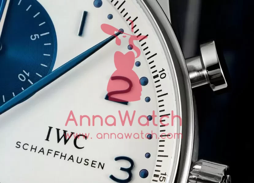 Portuguese Chrono 41mm SS/RU White/Blue Z+F A69355 - Image 4