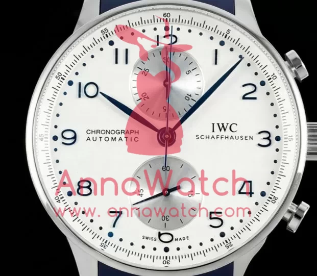 Portuguese Chrono 41mm SS/RU White Dial Z+F A69355