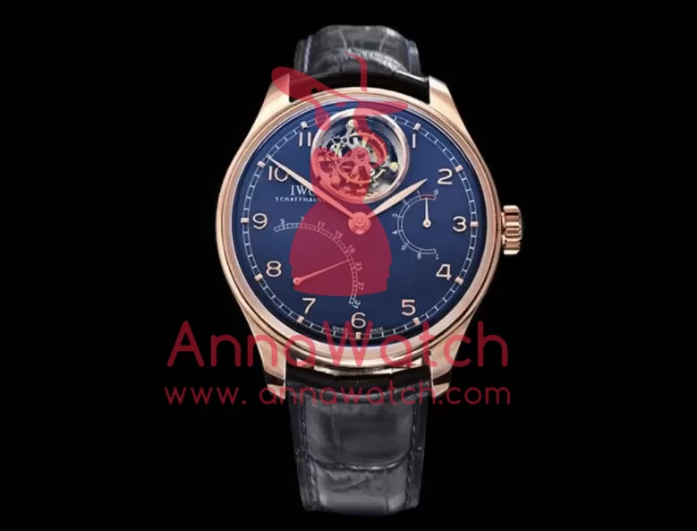IWC - Portugieser Mystere Tourbillon RG/LE Blue YLF Tourbillon - Image 2