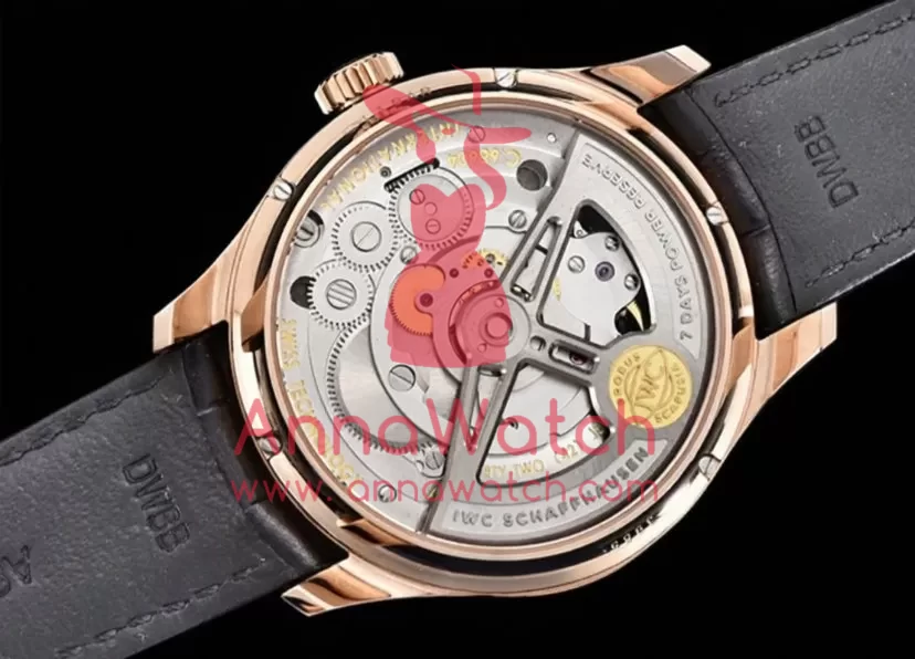 IWC - Portugieser Mystere Tourbillon RG/LE Blue YLF Tourbillon - Image 9