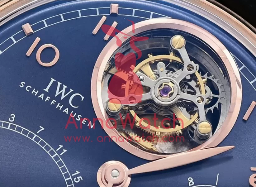 IWC - Portugieser Mystere Tourbillon RG/LE Blue YLF Tourbillon - Image 6