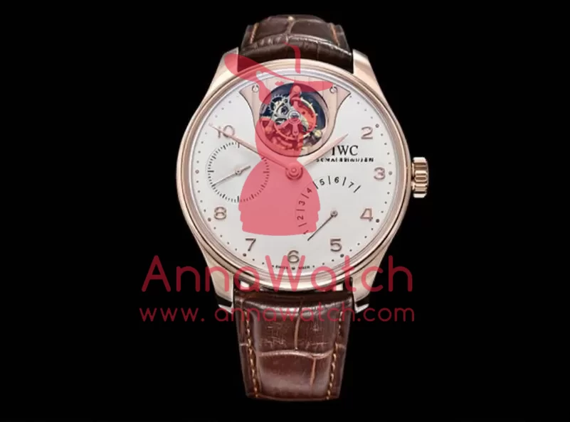 IWC - Portugieser Mystere Tourbillon RG/LE White YLF Tourbillon - Image 4