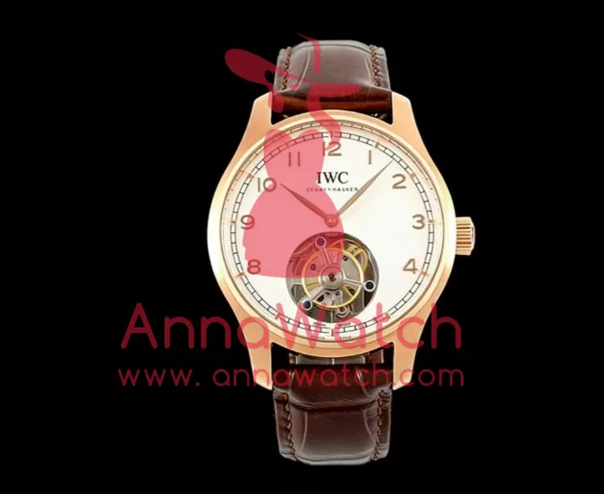 Portugieser IW545 42.4mm RG/LE White Dial RMSF Tourb - Image 2