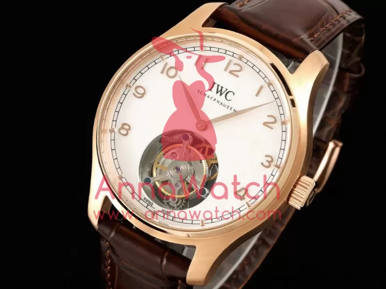 Portugieser IW545 42.4mm RG/LE White Dial RMSF Tourb - Image 3