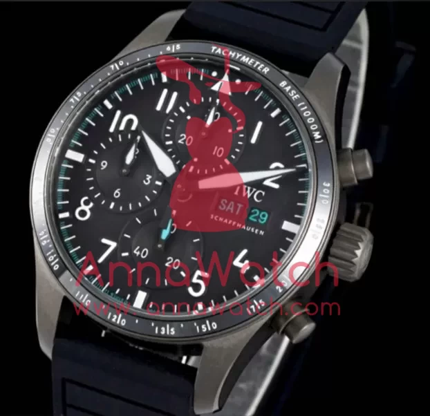 Pilot Chrono 41mm 2023 TI/RU Black/Num BLSF A7750 Mod