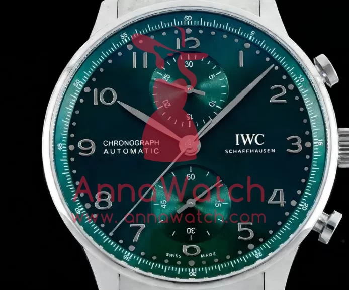Portuguese Chrono 41mm SS/SS Green Dial V6SF A69355