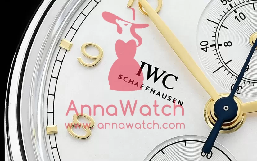 IWC - Portugieser Chronograph Classic SS/LE Wht/G YLF A7750 - Image 5