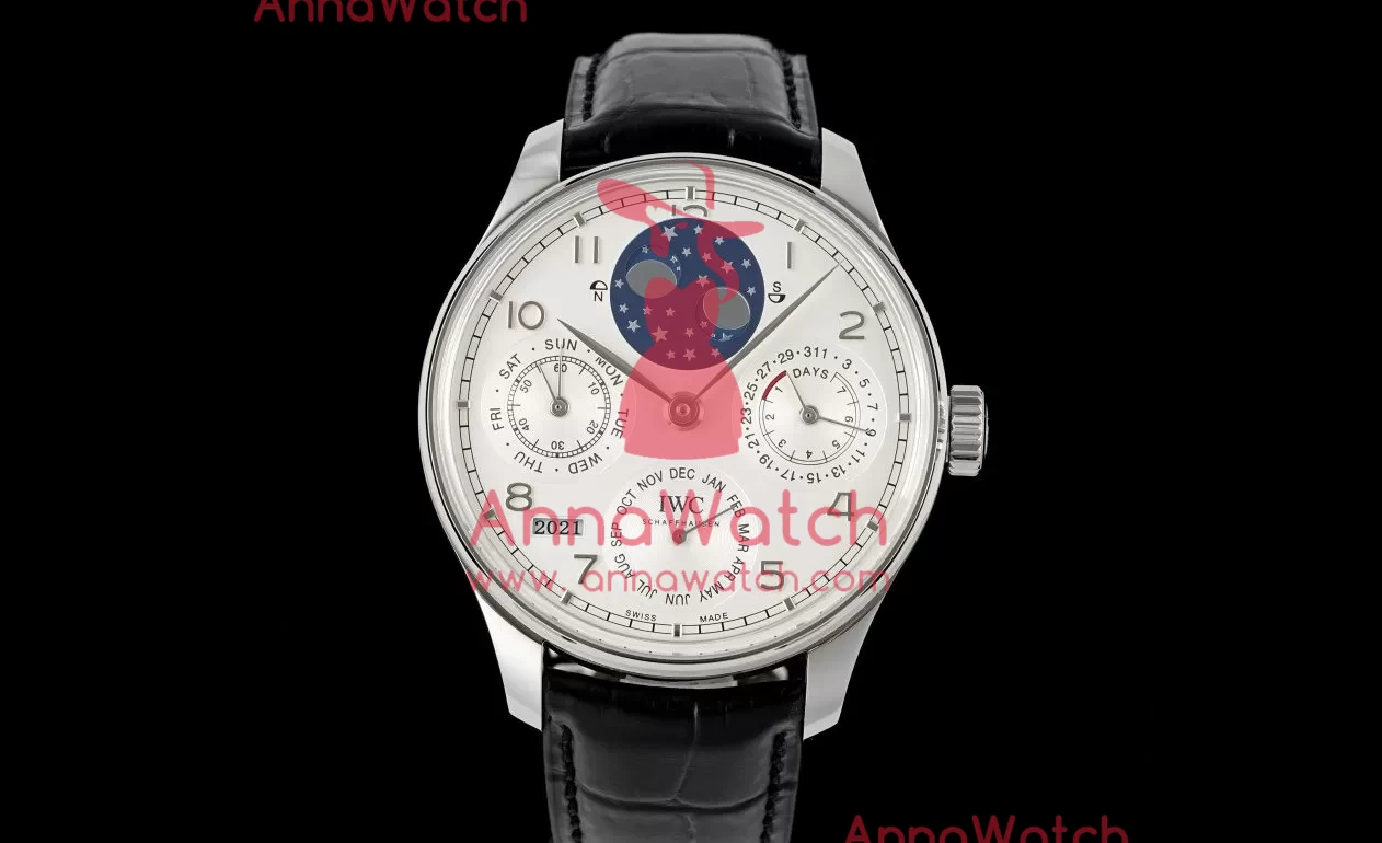 Portugieser Perpetual Calendar 5034 44mm SS/LE White/Num APSF A52615