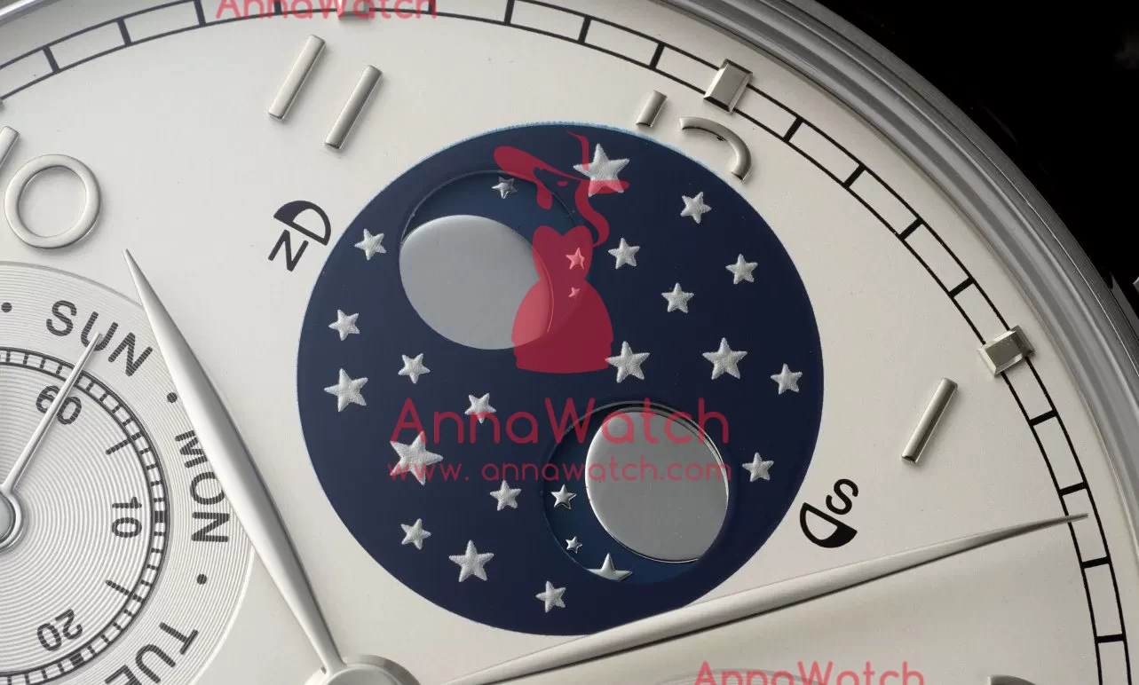 Portugieser Perpetual Calendar 5034 44mm SS/LE White/Num APSF A52615 - Image 6