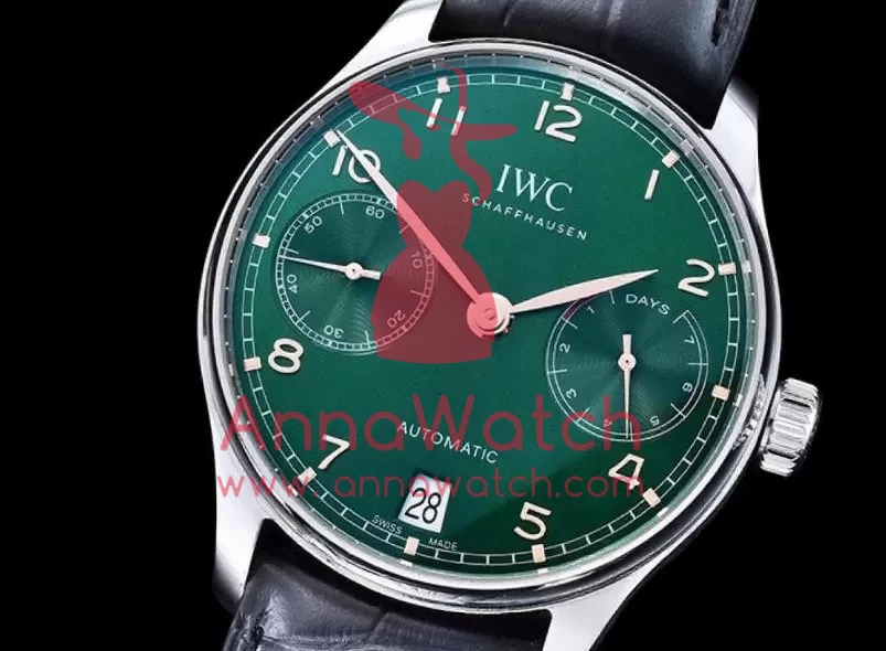 IWC - Portugieser 5007 SS/LE Green/Gold Num ZF A52010 Mod - Image 3