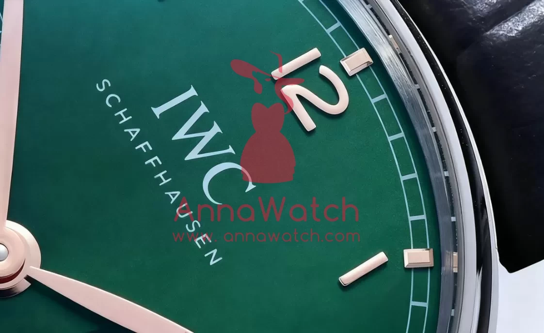 IWC - Portugieser 5007 SS/LE Green/Gold Num ZF A52010 Mod - Image 7