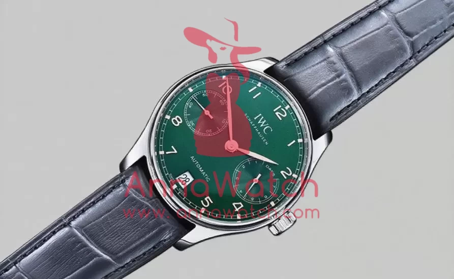 IWC - Portugieser 5007 SS/LE Green/Gold Num ZF A52010 Mod - Image 4