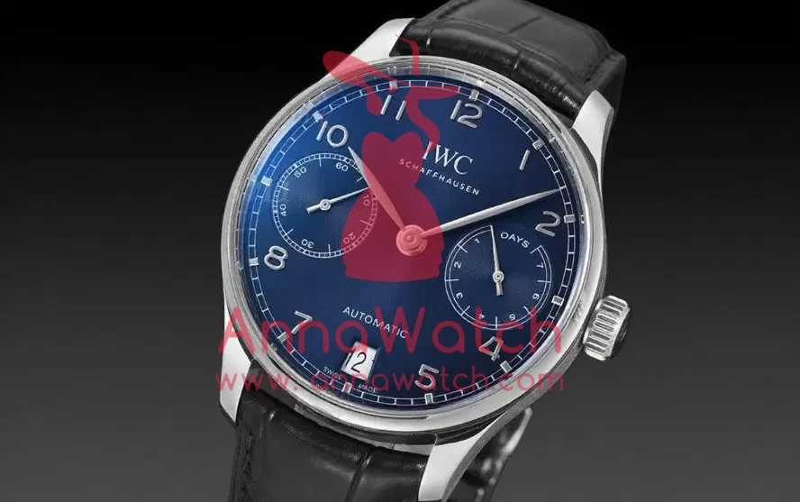Portugieser 7 Days IW500710 SS/LE Blue Dial ZF V5 A52010 - Image 4