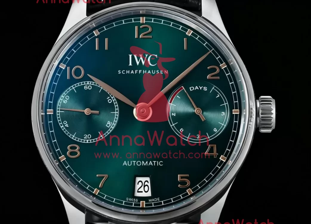 Portugieser 7 Days 42mm SS/LE Green Dial ZF V5 A52010