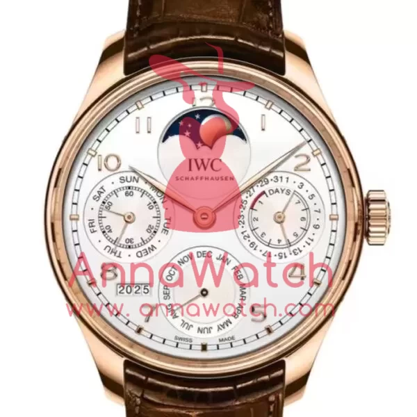 Portugieser Perpetual Calendar 5033 42mm RG/LE White Dial APSF A52010 - Image 2