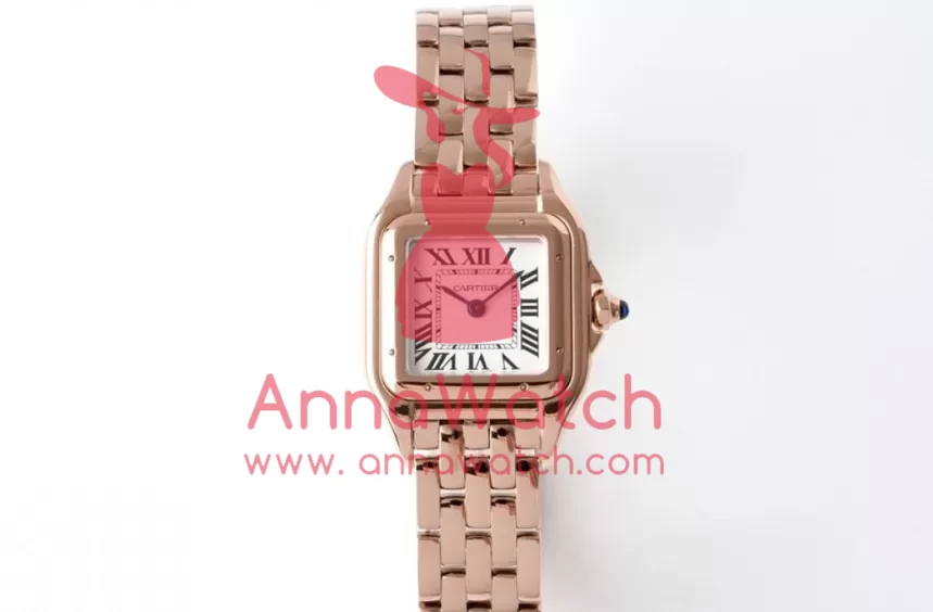 Panthere Secrete De Ladies 22mm RG/RG White Dial BVF Quartz