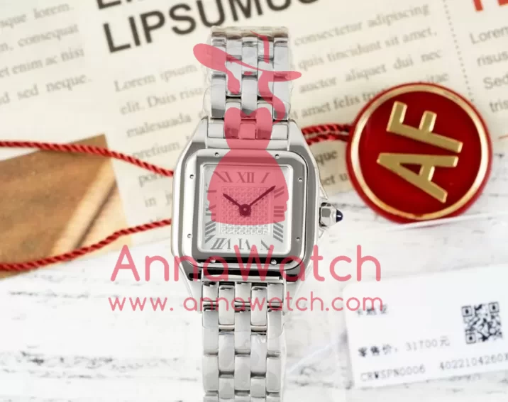Panthere Secrete De Ladies 22mm SS/SS Diamonds Dial AF Quartz - Image 4