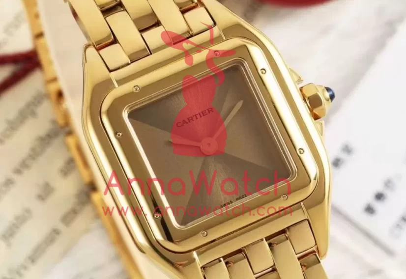 Panthere Secrete De Ladies 22mm YG/YG Gold Brown Dial AF Quartz - Image 3