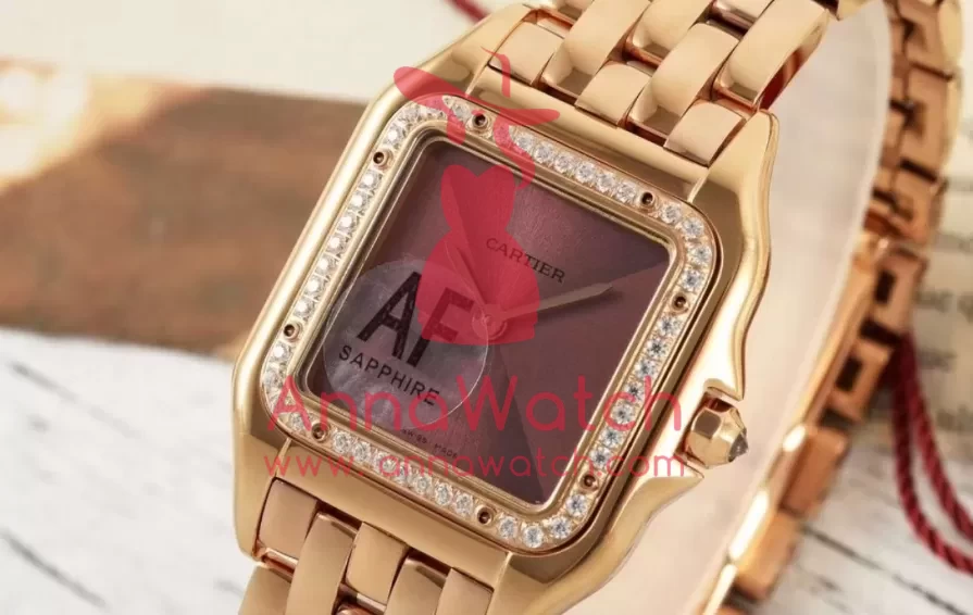 Panthere Secrete De Ladies 27mm Dia RG/RG Brown Dial AF Quartz - Image 2