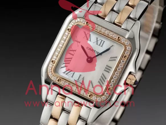 Panthere Secrete De Ladies 27mm Dia RG/SS Mop Dial AF Quartz